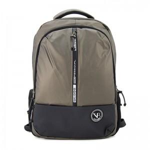 19SA-7844M Легкий водонепроницаемый материал большой емкости школьный ноутбук рюкзак с USB и водонепроницаемой молнией